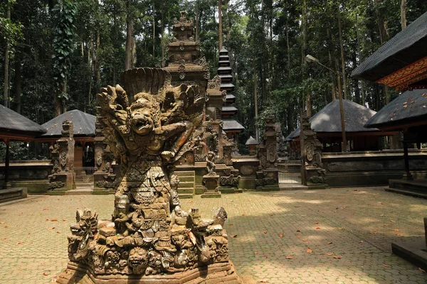 Templo Bukit Sari Bosque Monos Sangeh Bali Indonesia — Foto de Stock