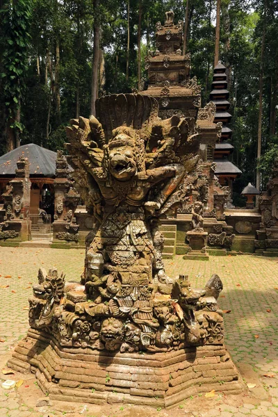 Templo Bukit Sari Bosque Monos Sangeh Bali Indonesia — Foto de Stock
