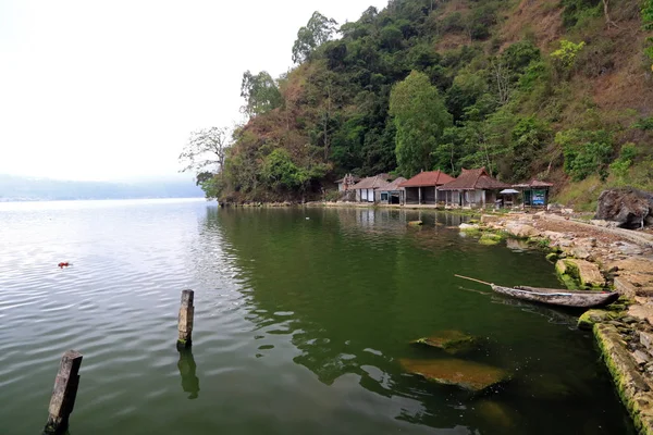 Село Трюньян Озеро Батур Балі Індонезія — стокове фото