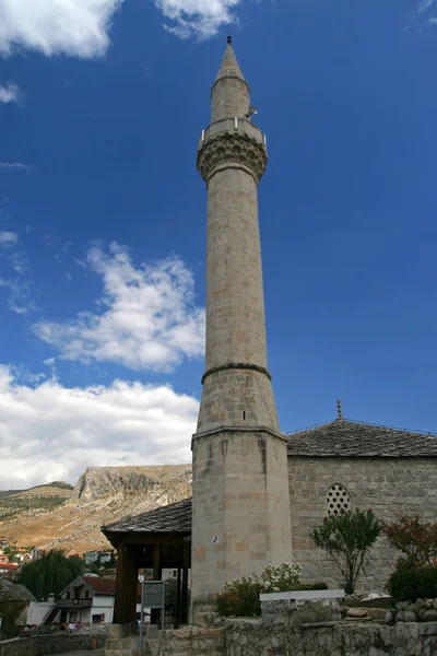 Moskén Hadzi Kurt Mostar Bosnien Och Hercegovina — Stockfoto