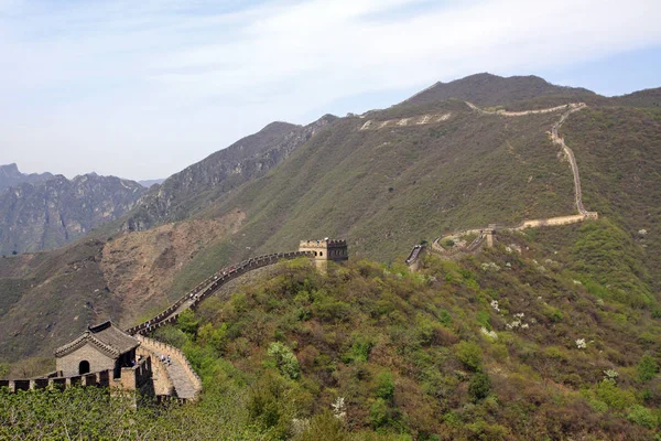 Section Mutianyu Grande Muraille Chine — Photo