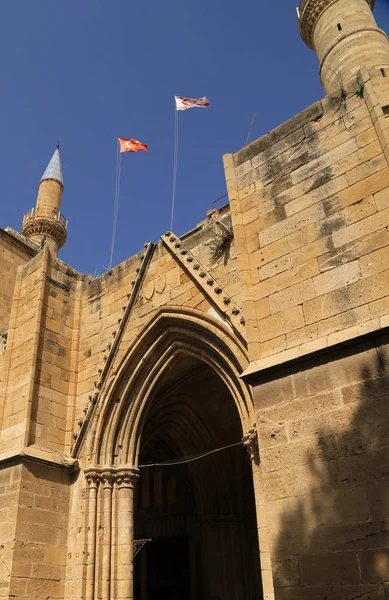 Мечеть Селімія Відома Історично Софійський Собор Нікосія Кіпр — стокове фото