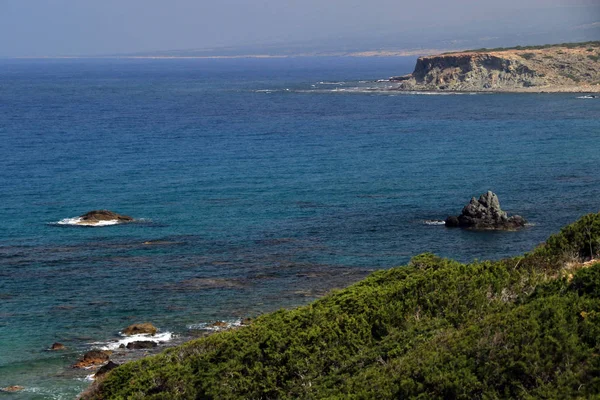 Playa Lara Península Akamas Chipre — Foto de Stock