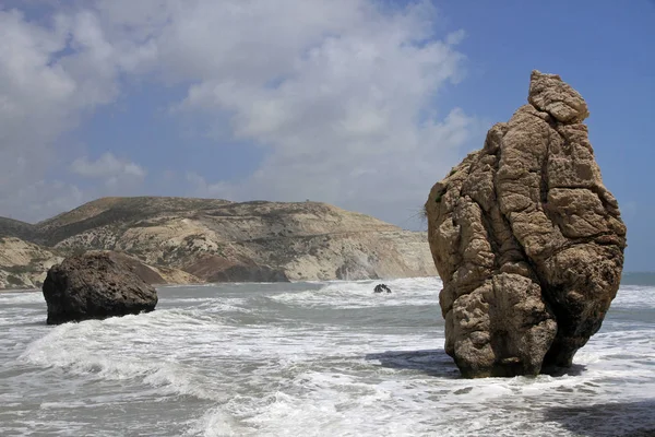 Rocha Afrodite Paphos Chipre — Fotografia de Stock