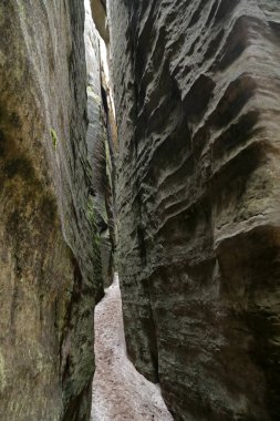 Rock Town, Adrspach, Teplice, Çek Cumhuriyeti