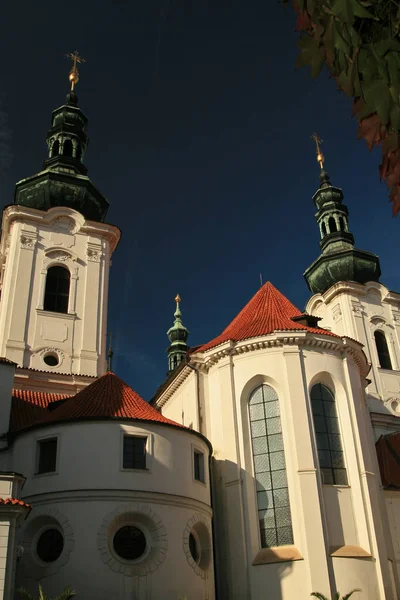 Nicholas Church Cidade Velha Praga República Checa — Fotografia de Stock