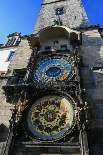 Praga Relógio Astronômico Praga Orloj Praga República Checa — Fotografia de Stock