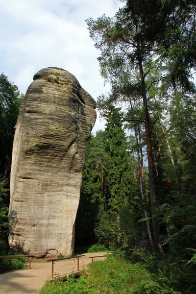 Rock Town Adrspach Teplice Czech Republic — стокове фото