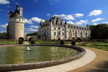 Chateau de chenonceau, loire valley, Fransa