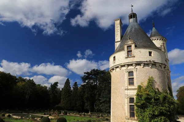 Kasteel Van Chenonceau Loirevallei Frankrijk — Stockfoto