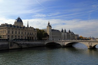 Paris, Fransa 'da Seine nehri
