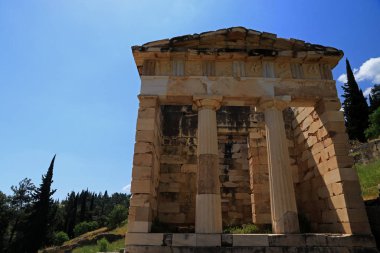 Atina, Delphi, Phocis Vadisi, Yunanistan 'ın Yeniden Yapılandırılmış Hazinesi