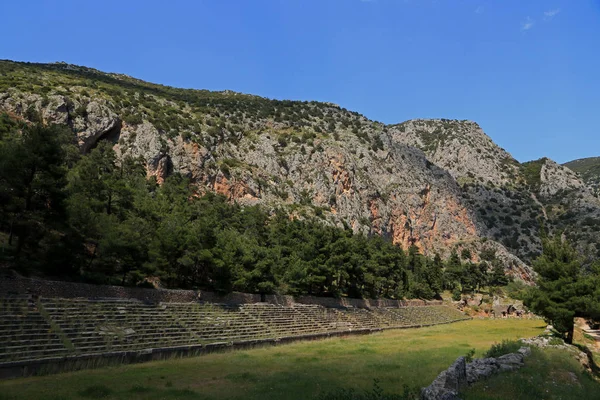 Estadio Delphi Valle Phocis Grecia — Foto de Stock