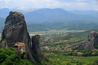 roussanou Manastırı, meteora, Tesalya, Yunanistan