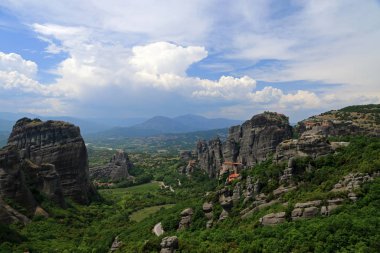roussanou Manastırı, meteora, Tesalya, Yunanistan