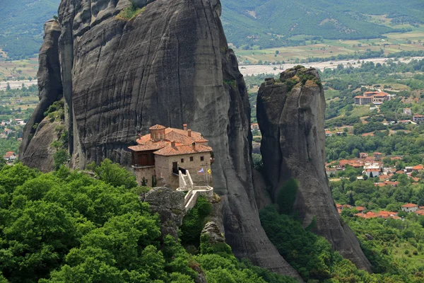 Roussanou Kloster Meteora Thessalien Grekland — Stockfoto