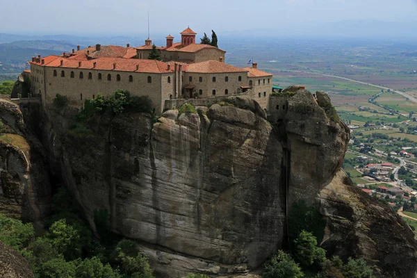 Klášter Štěpána Klášter Štěpána Meteora Soluň Řecko — Stock fotografie