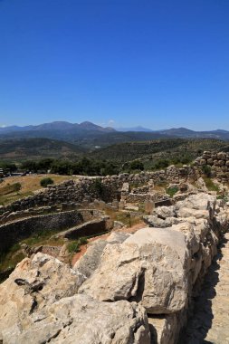 Mycenae, Kale Harabeleri, Argolis, Moreloponnese, Yunanistan