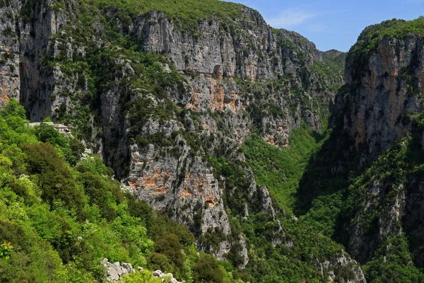Vikos Gorge Pindus Mountains Zagori Epirus Grekland — Stockfoto