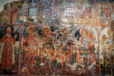 Freskolar, Paraskevi Manastırı, Zagori, Epirus, Yunanistan