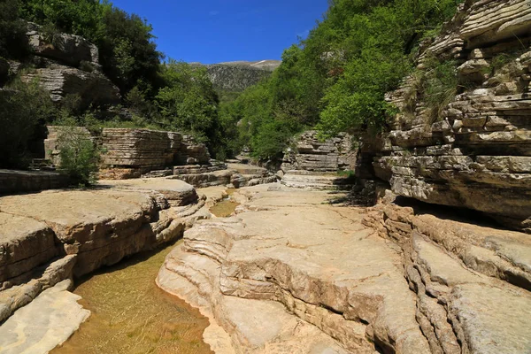 Kolimbithres Papigo Zagori Epirus Görögország — Stock Fotó
