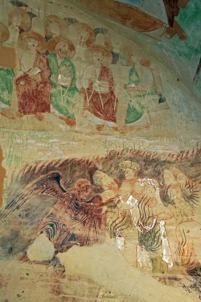 Fresken David Gareja Klosterkomplex Georgien — Stockfoto