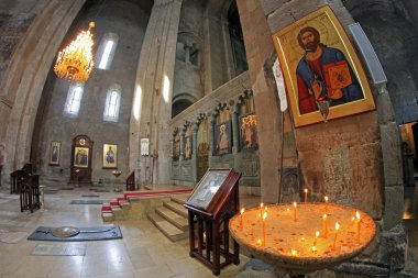 Svetitskhoveli Katedrali, Yaşayan Sütun Katedrali, Mtskheta, Georgia