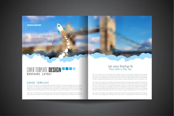 Cover Desain Perusahaan - Stok Vektor