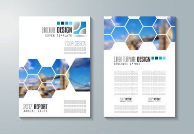 Brochure template, Flyer Design clipart