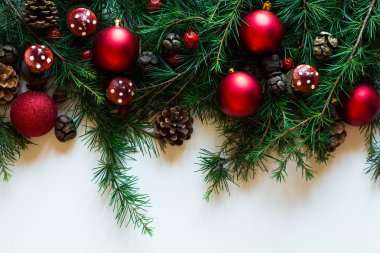 Süslemeli Noel kartı