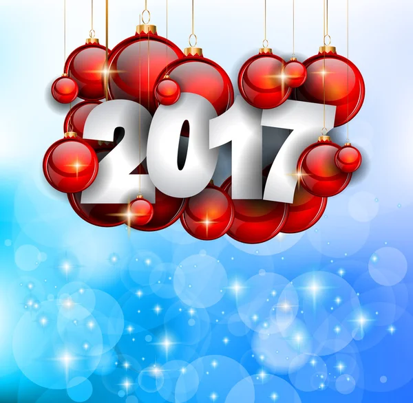 New Year Background — Stock Vector