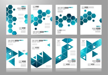 Broşür şablonu, el ilanı tasarımı veya Depliant kapak 