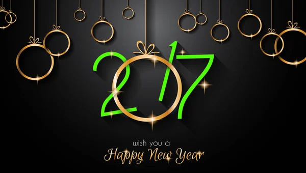 New Year Background — Stock Vector