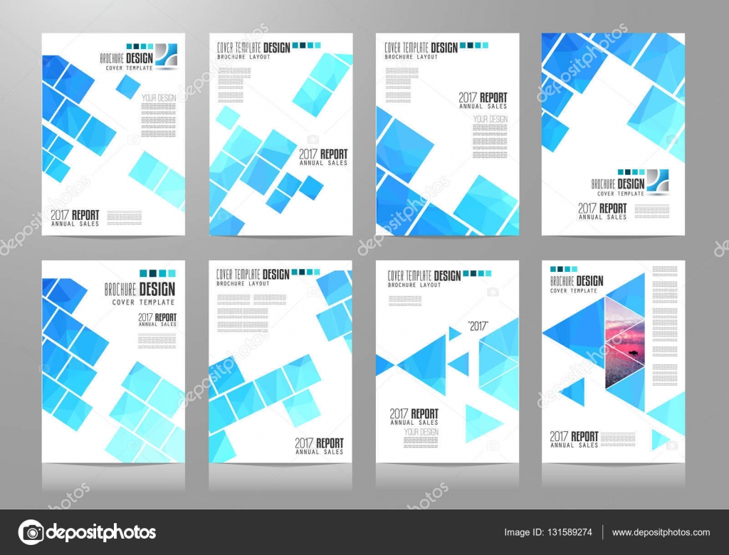 set of brochure templates flyer designs stock vector davidarts flyers design templates