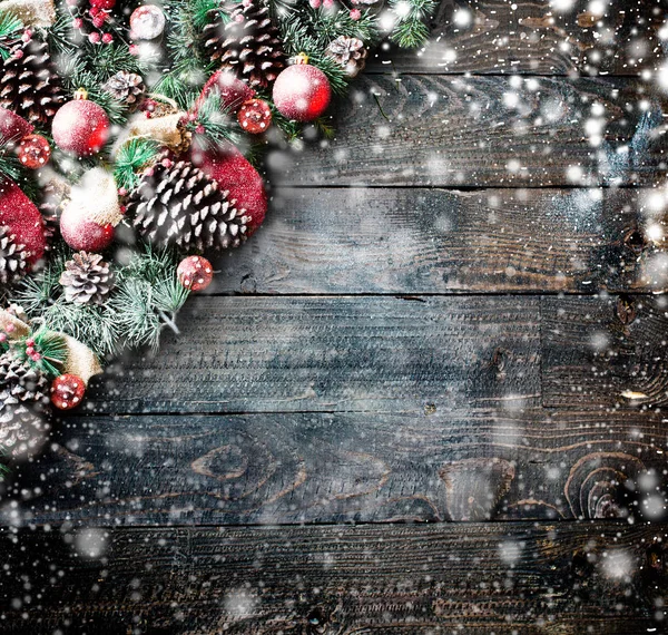 Feliz Natal quadro — Fotografia de Stock