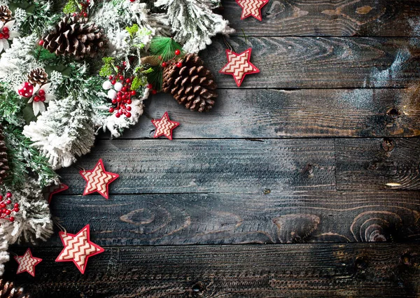 Feliz Natal quadro — Fotografia de Stock