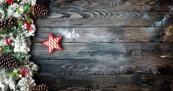 Vrolijk kerstkader — Stockfoto