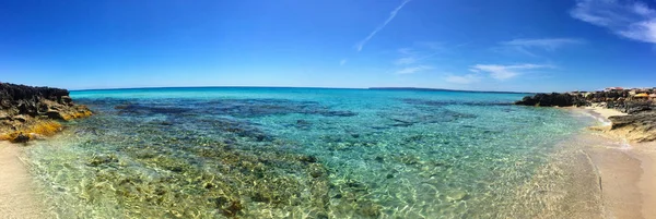 Formentera günde güzel Sunny Beach — Stok fotoğraf