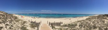 Formentera günde güzel Sunny Beach
