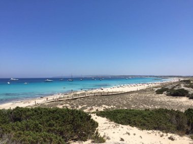 Formentera günde güzel Sunny Beach