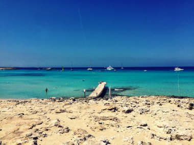 Formentera günde güzel Sunny Beach