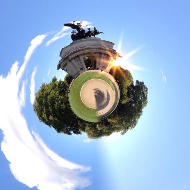 Londra'nın Wellington Kemerpanoraması