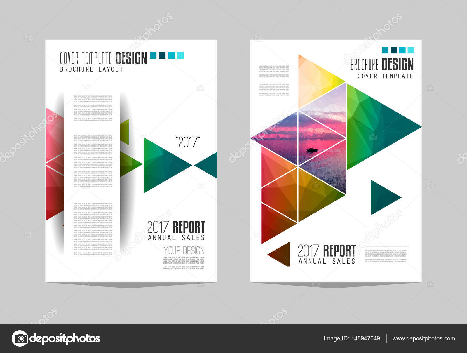 brochure templates flyers stock vector davidarts 148947049