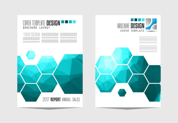 Modèles de brochure, Brochures — Image vectorielle