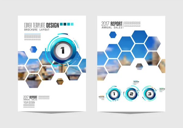 Brochure template, Flyer Design — Stockvector