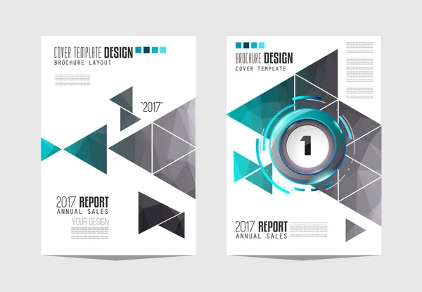 Brochure template, Flyer Design — Stockvector