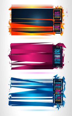 Fütüristik çerçeve sanat tasarım 