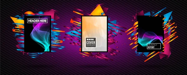 Fütüristik çerçeve sanat tasarım 