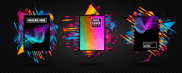 Fütüristik çerçeve sanat tasarım 