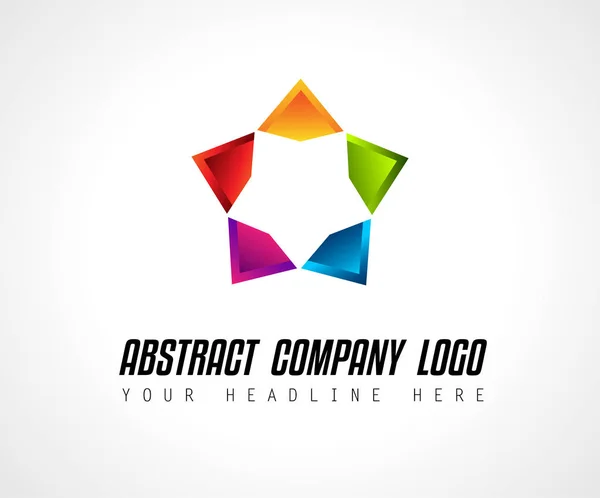 Design de logotipo criativo — Vetor de Stock